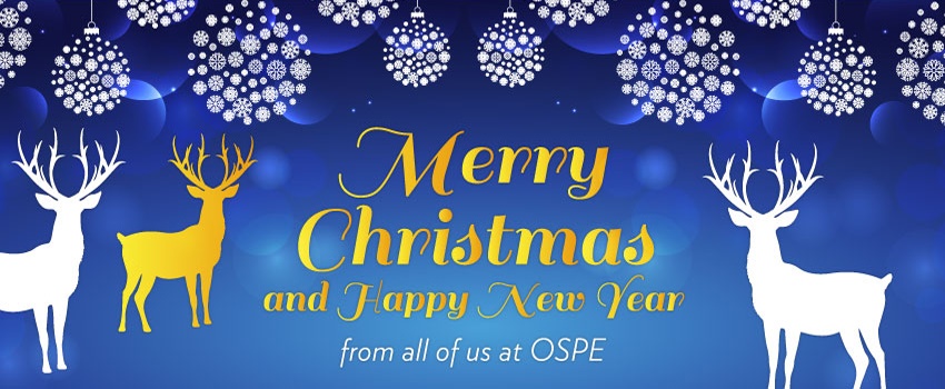 Merry Christmas and Happy Holidays from us to you! • Ontario Society of