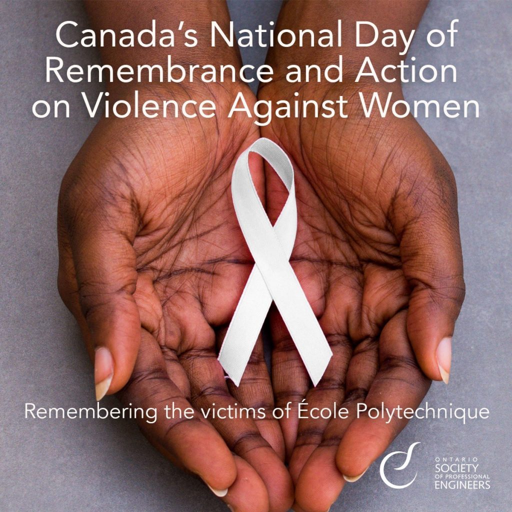 Canada's National Day of Remembrance and Action on Violence Against Women