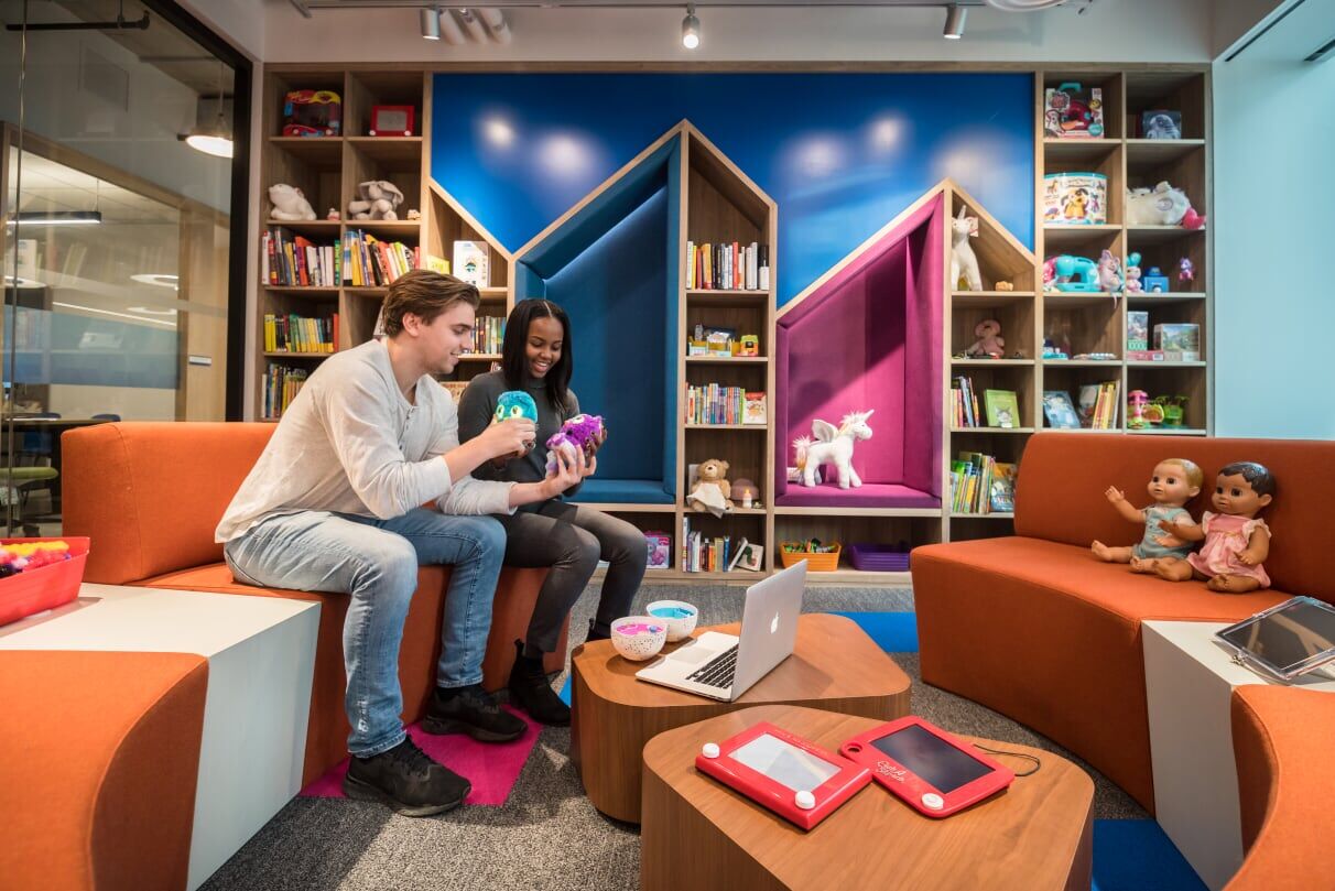 In STUDIO Designs Fun into Toronto Toy Company Spin Master's Headquarters -  Interior Design