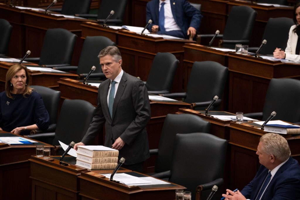 ontario minister of finance