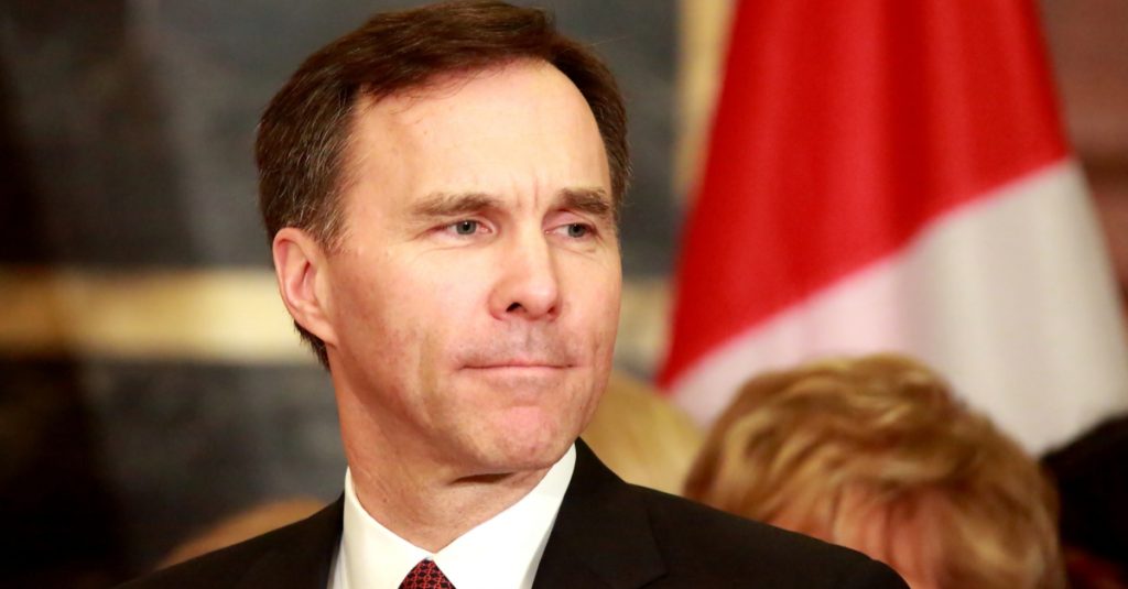 fiscal update bill morneau