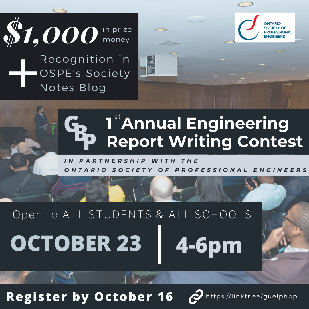 guelph black professional engineering contest
