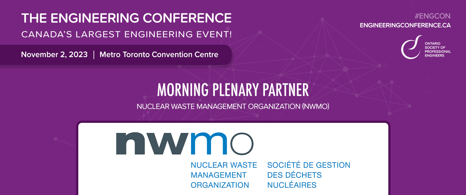 EngCon 2023 Announcing Nuclear Waste Management Organization as