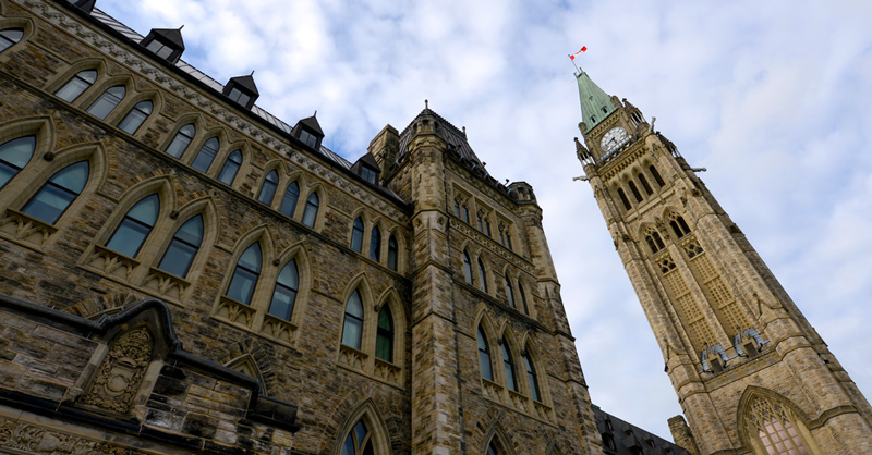 Parliament Hill, the Canadian House of Parliament, Ottawa, Canada